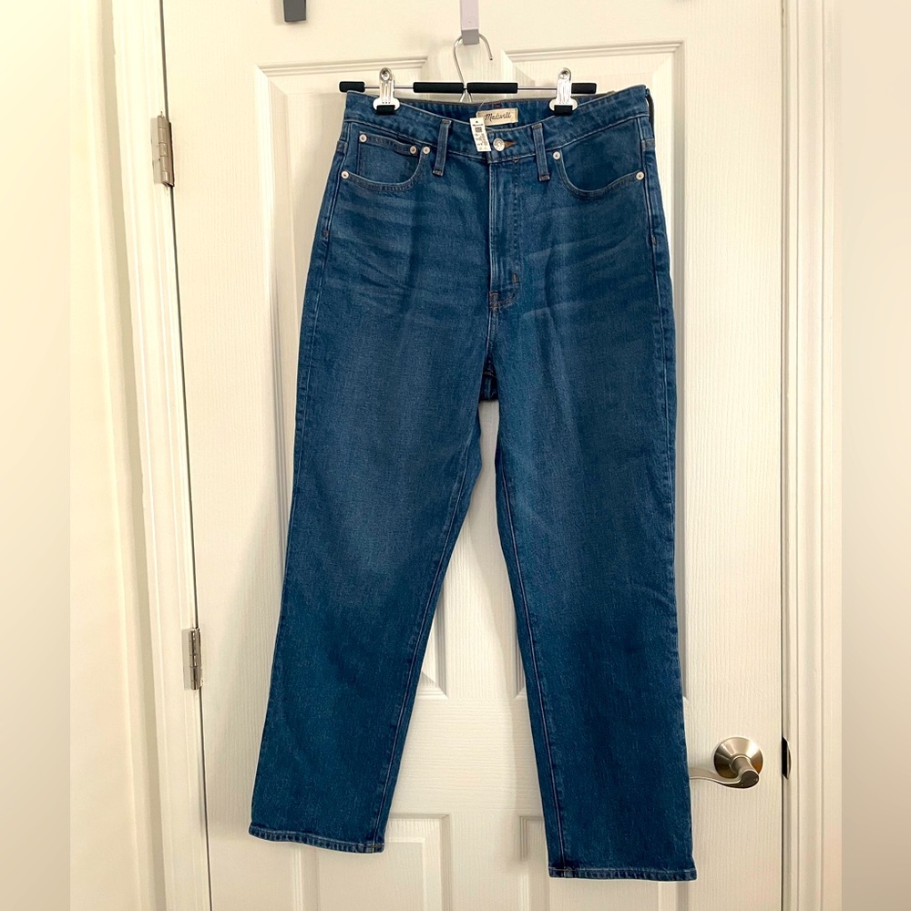 Madewell curvy perfect vintage straight jean